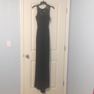 Black lace Prom Dress